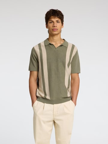 SELECTED Regular fit Shirt 'SLHMattis' in Green: front