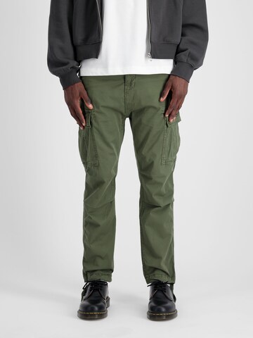 ALPHA INDUSTRIES Regular Cargohose 'Squad'‌‌‌‌‌‌‌‌‌‌ in Grün