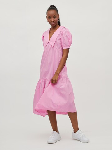 VILA Dress 'Tylla' in Pink