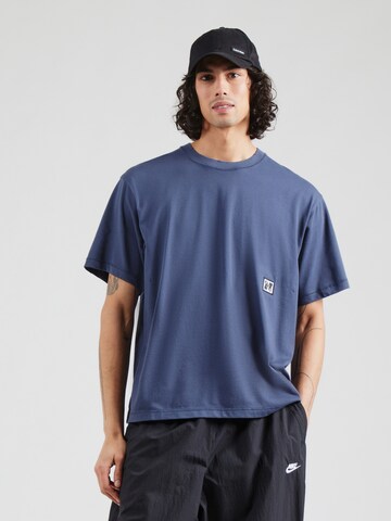 NIKE Performance shirt 'HERITAGE' in Blue: front