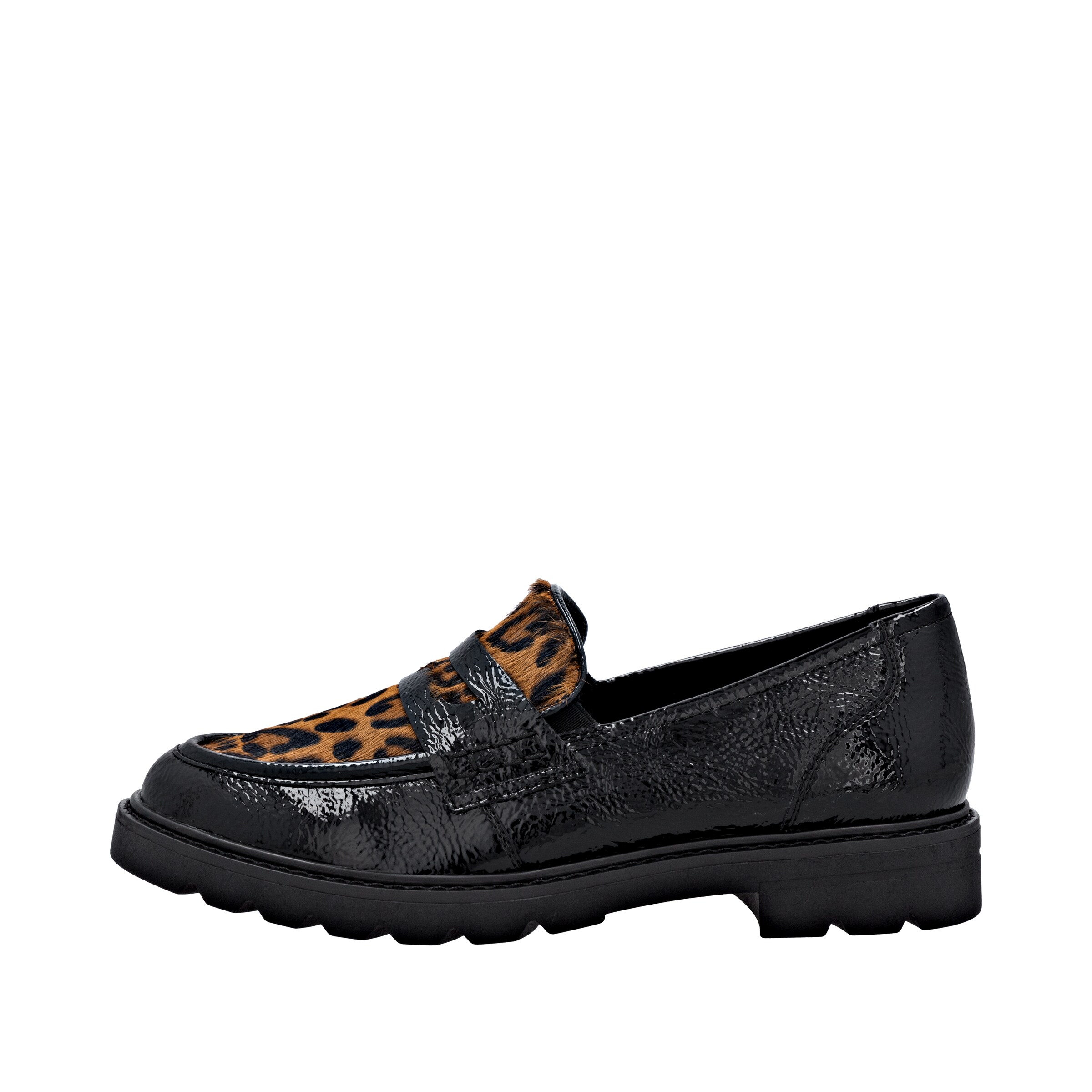 Mocassin 'D2Q02' REMONTE en noir