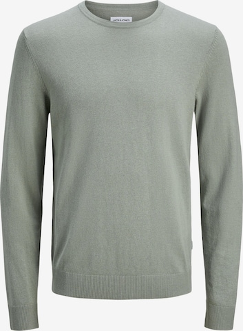 JACK & JONES Trui 'JJEEmil' in Groen: voorkant
