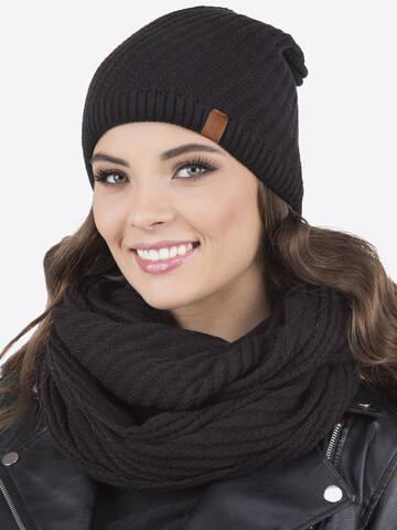Vivisence Mütze '7017' in Schwarz
