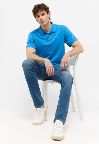 MUSTANG Poloshirt in Blau