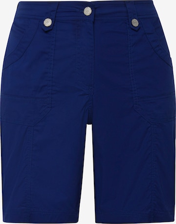 Regular Pantalon Ulla Popken en bleu : devant