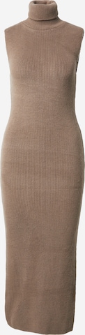 TOPSHOP Knit dress in Beige: front