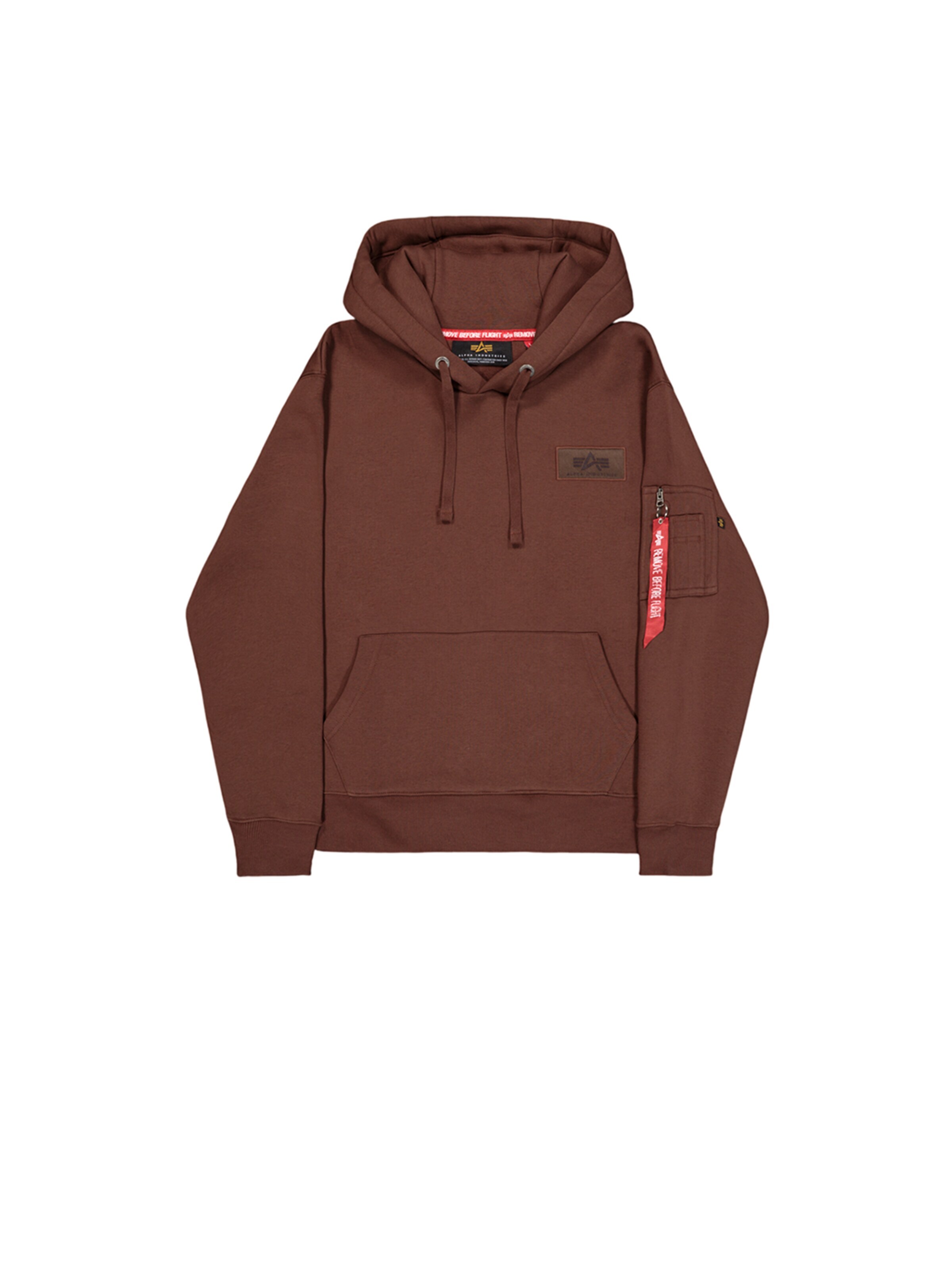 ALPHA INDUSTRIES Mikina - Hnedá
