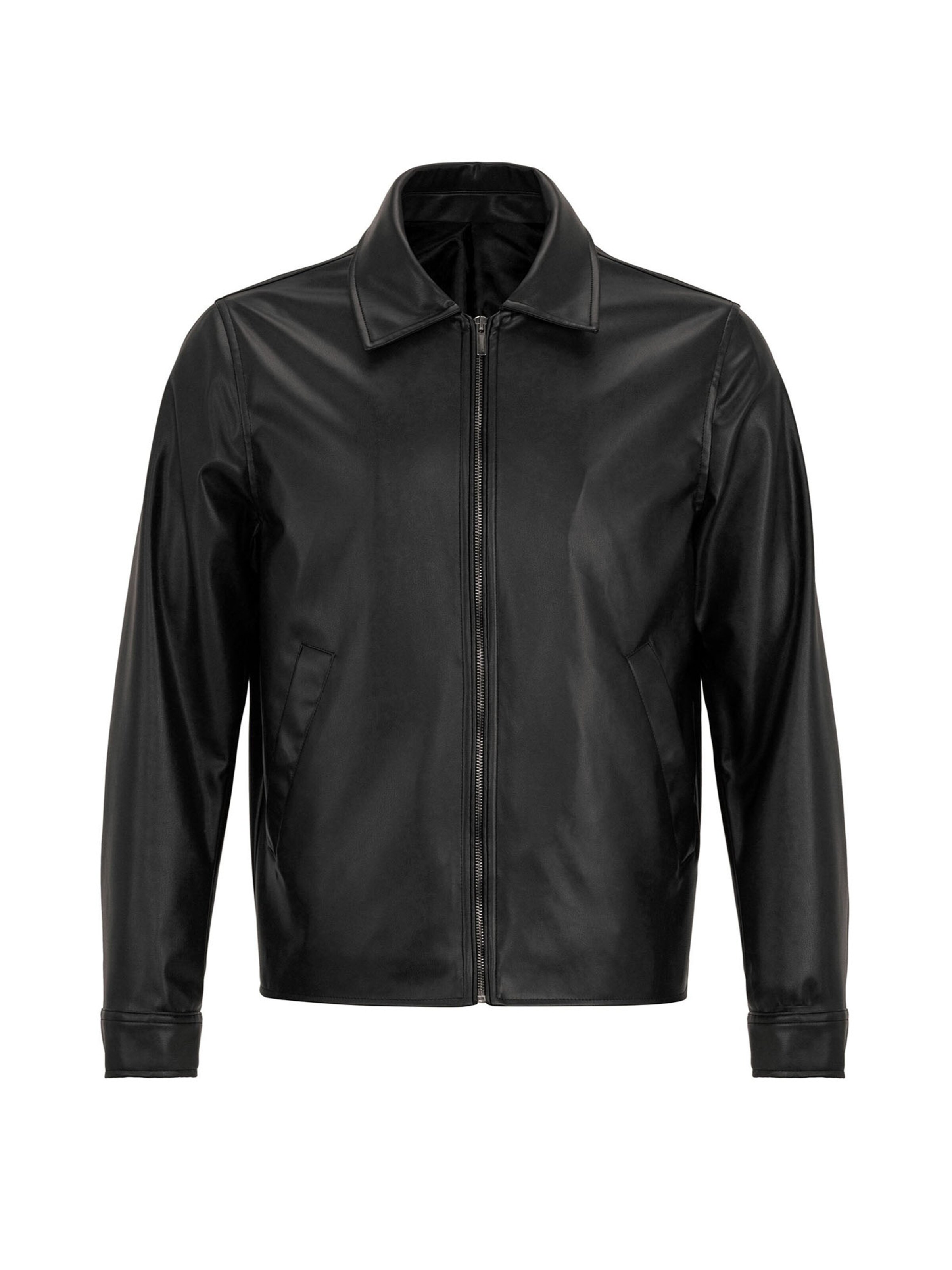 Antioch - Chaqueta de entretiempo en negro: frente