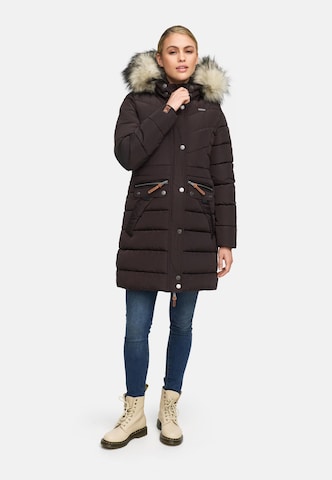 NAVAHOO Winter coat 'Paula' in Brown