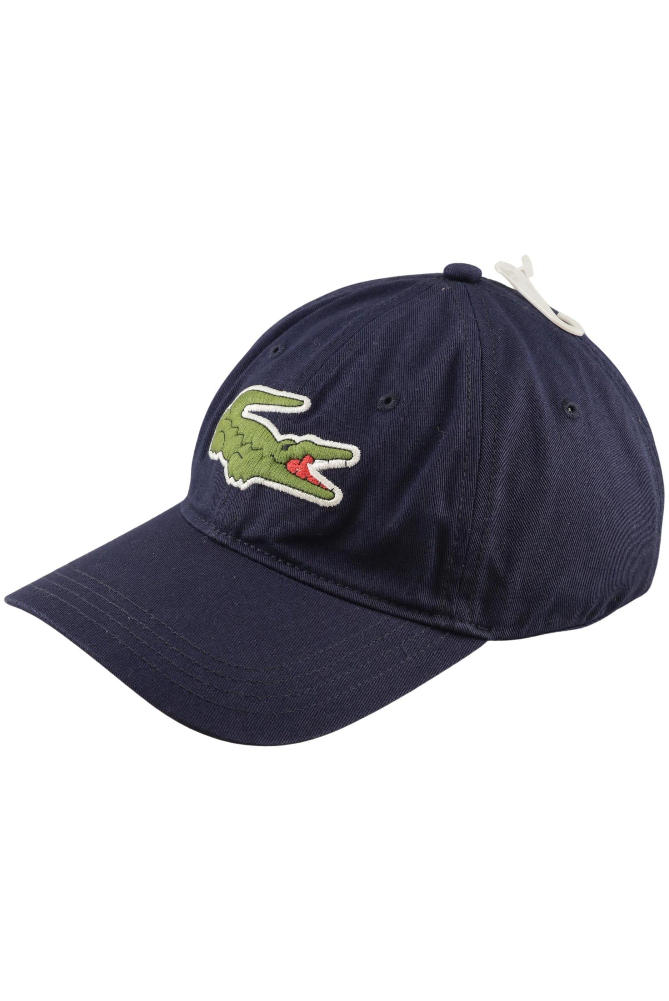 LACOSTE Hat & Cap in One size in Blue: front