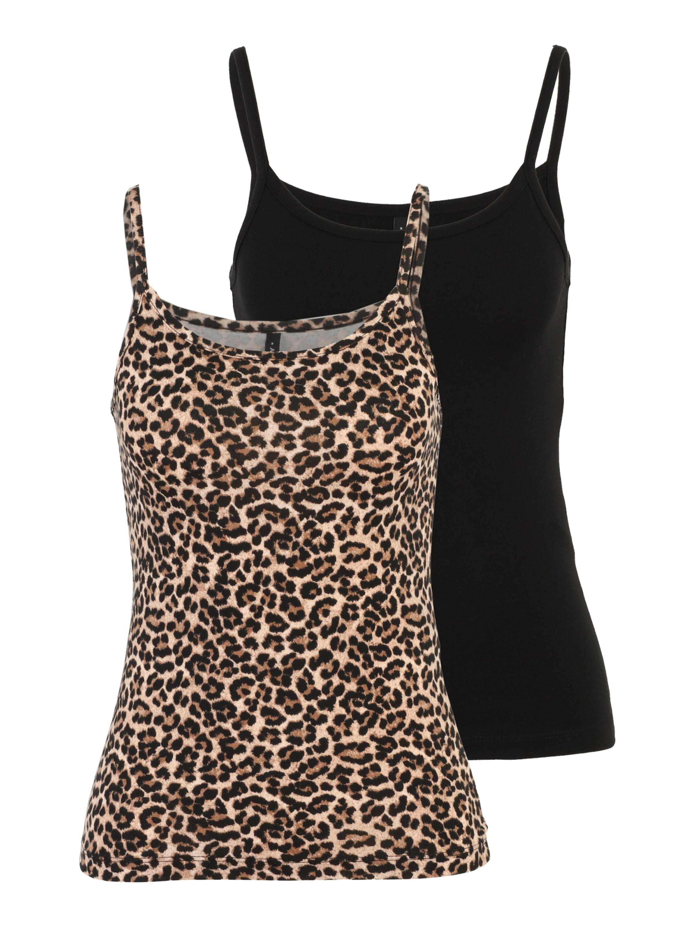 Only Petite - Top 'ONLLOVE' en beige: frente