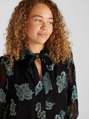 River Island Plus Bluse in Schwarz