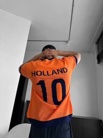 Kleidermafia T-shirt i orange