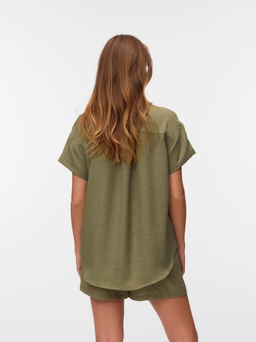 VERO MODA Блузка 'VMMelaney' в Зеленый