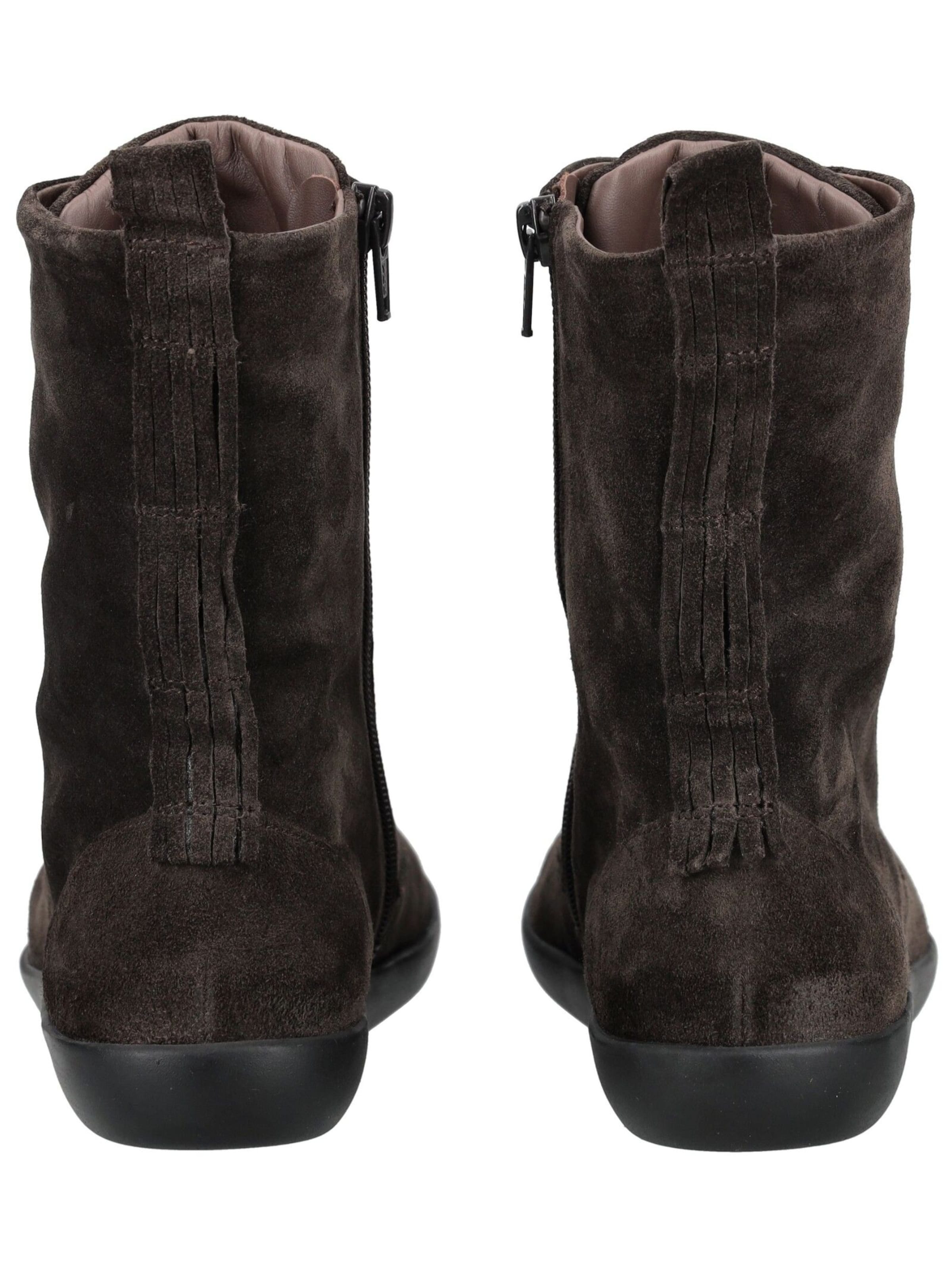 THINK! Lace-Up Ankle Boots in Brown