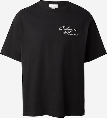 Calvin Klein Jeans Majica '16S APRIL' | črna barva: sprednja stran