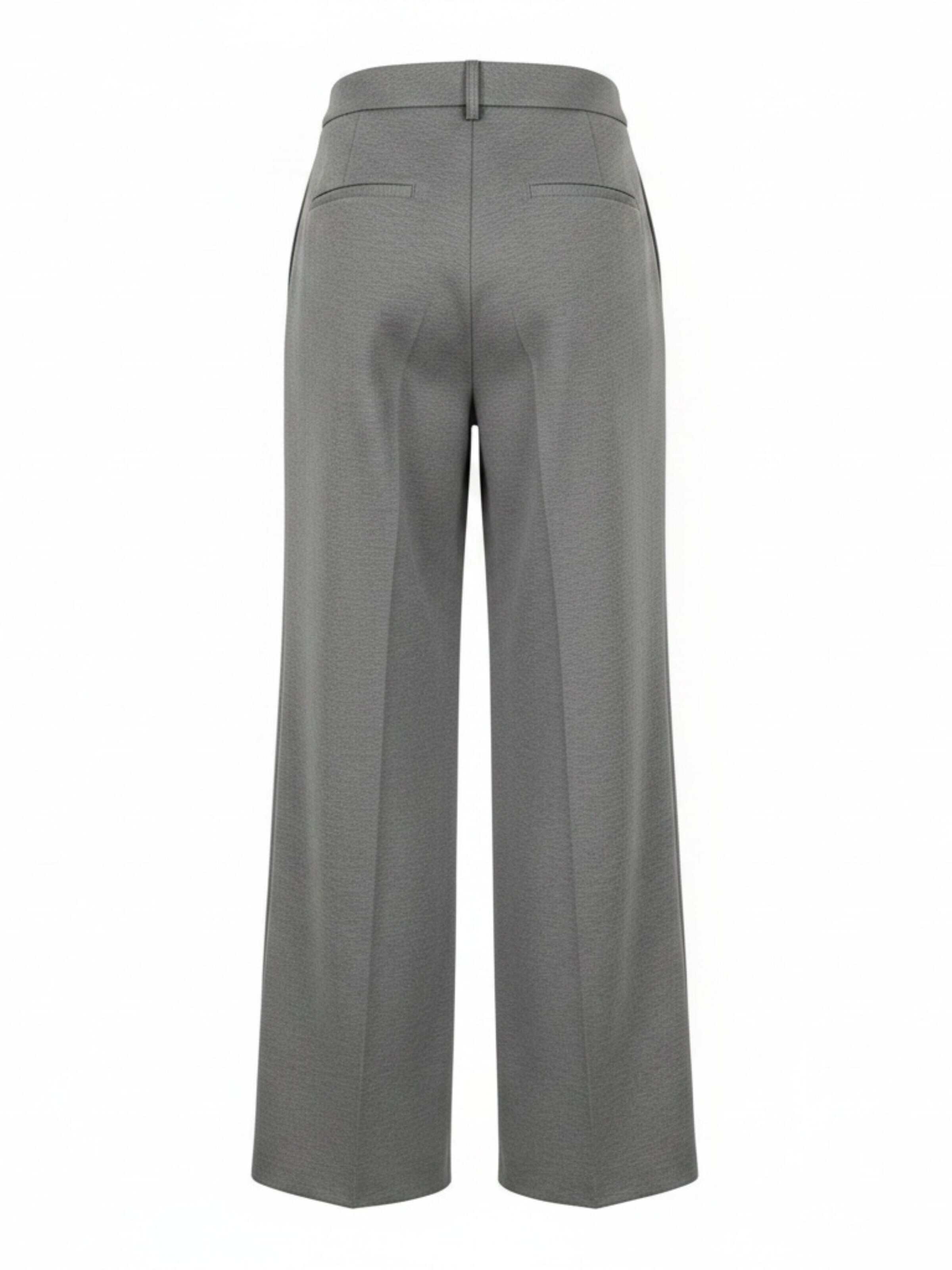 WEARABLE STORIES Wide leg Pleat-Front Pants 'Daria' in Grey
