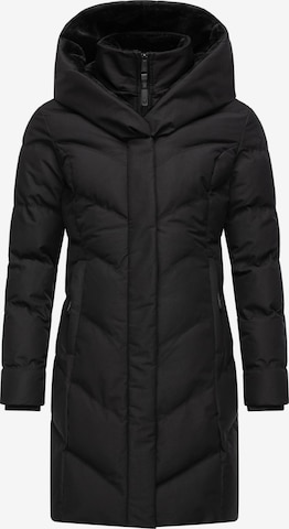 Manteau d’hiver 'Natalka' Ragwear en noir : devant