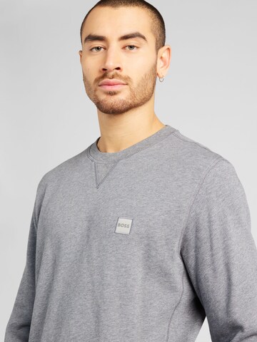 Sweat-shirt 'Westart' BOSS en gris