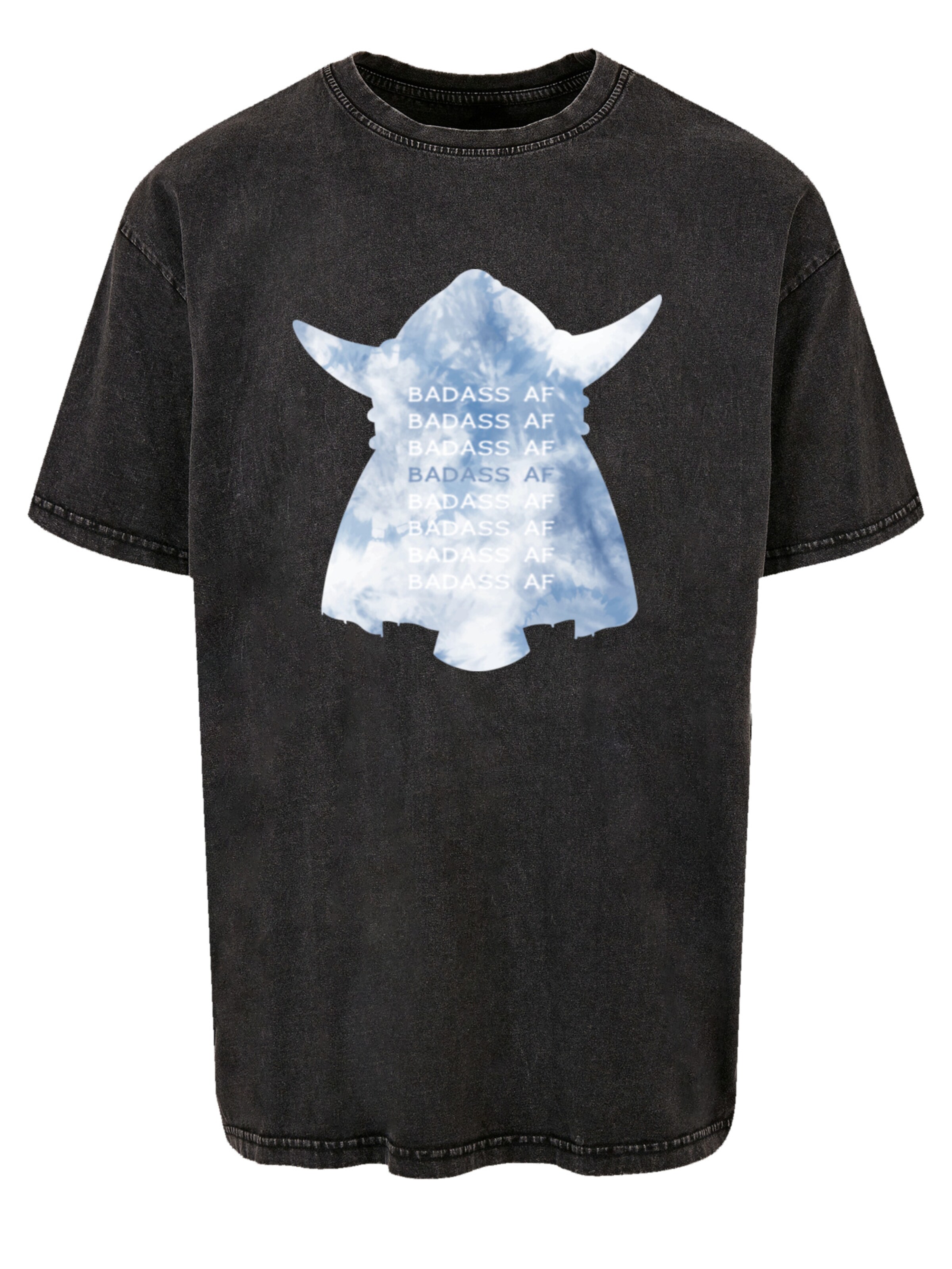 T-Shirt 'Wickie und die starken Männer' F4NT4STIC en noir : devant