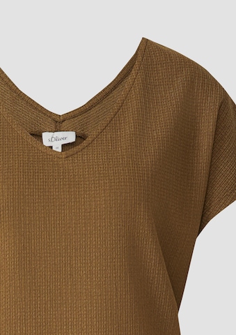 T-shirt s.Oliver en marron