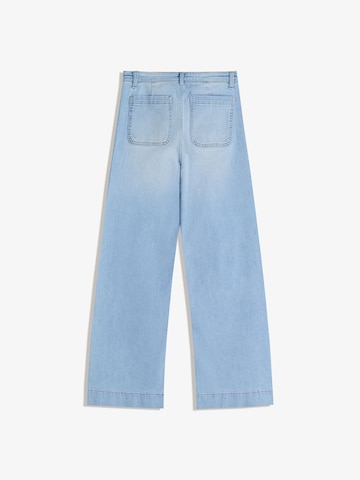 Bershka Bő szár Farmer - kék