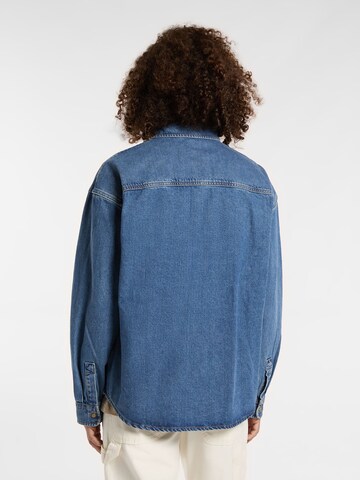 DICKIES Comfort fit Overhemd 'HOUSTON' in Blauw