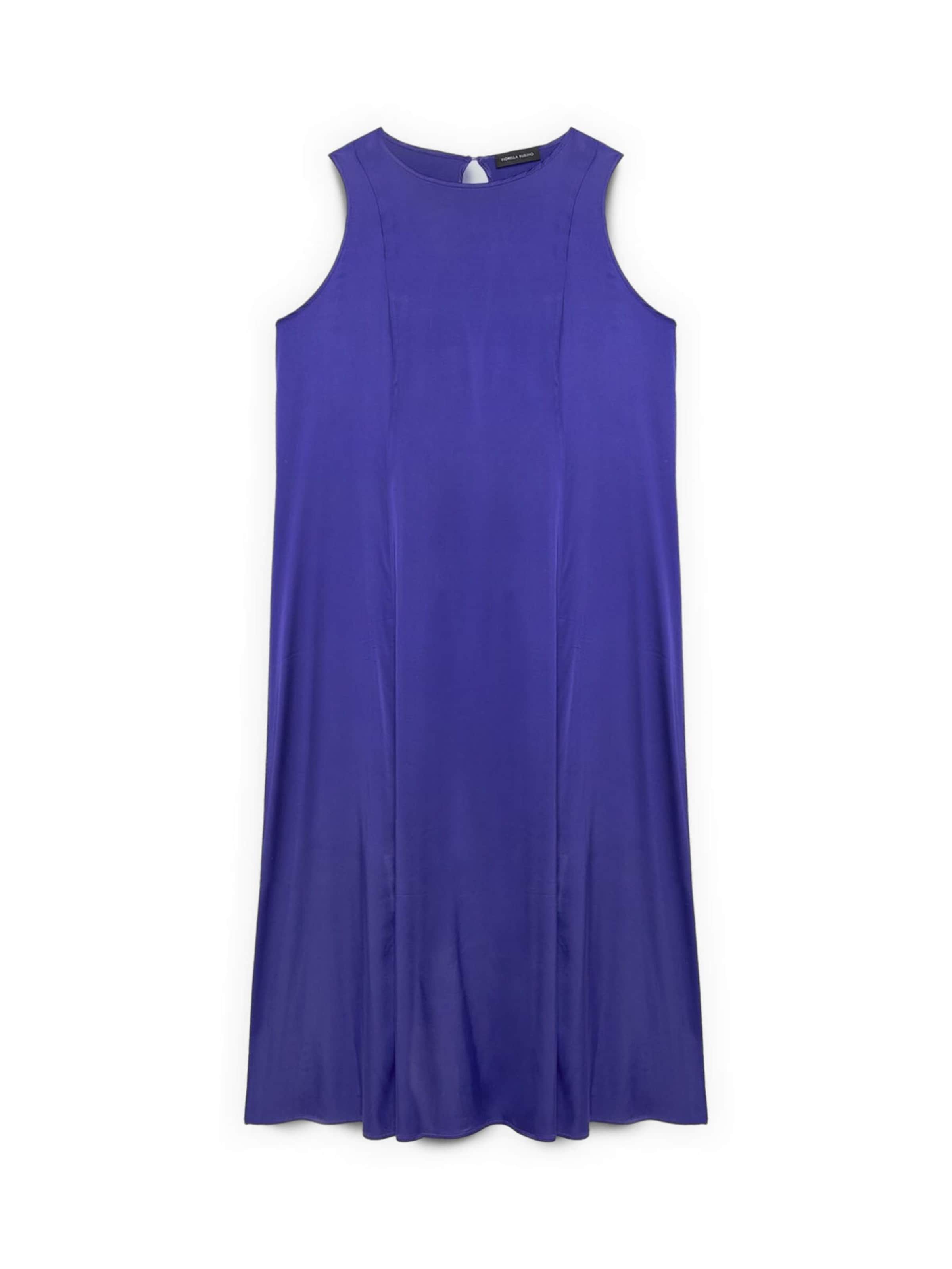 Abito di Fiorella Rubino in blu: frontale