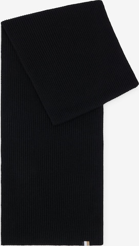BOSS Schal 'Laura' in Schwarz: Vorderseite