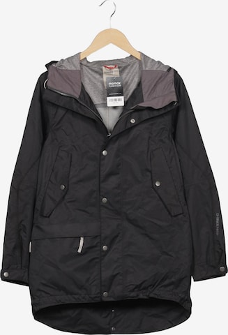 Didriksons Mantel XS in Schwarz: Vorderseite