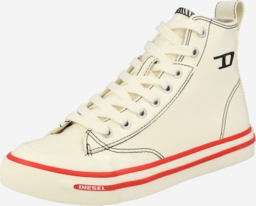 DIESEL Sneaker high 'Athos' i hvid: forside