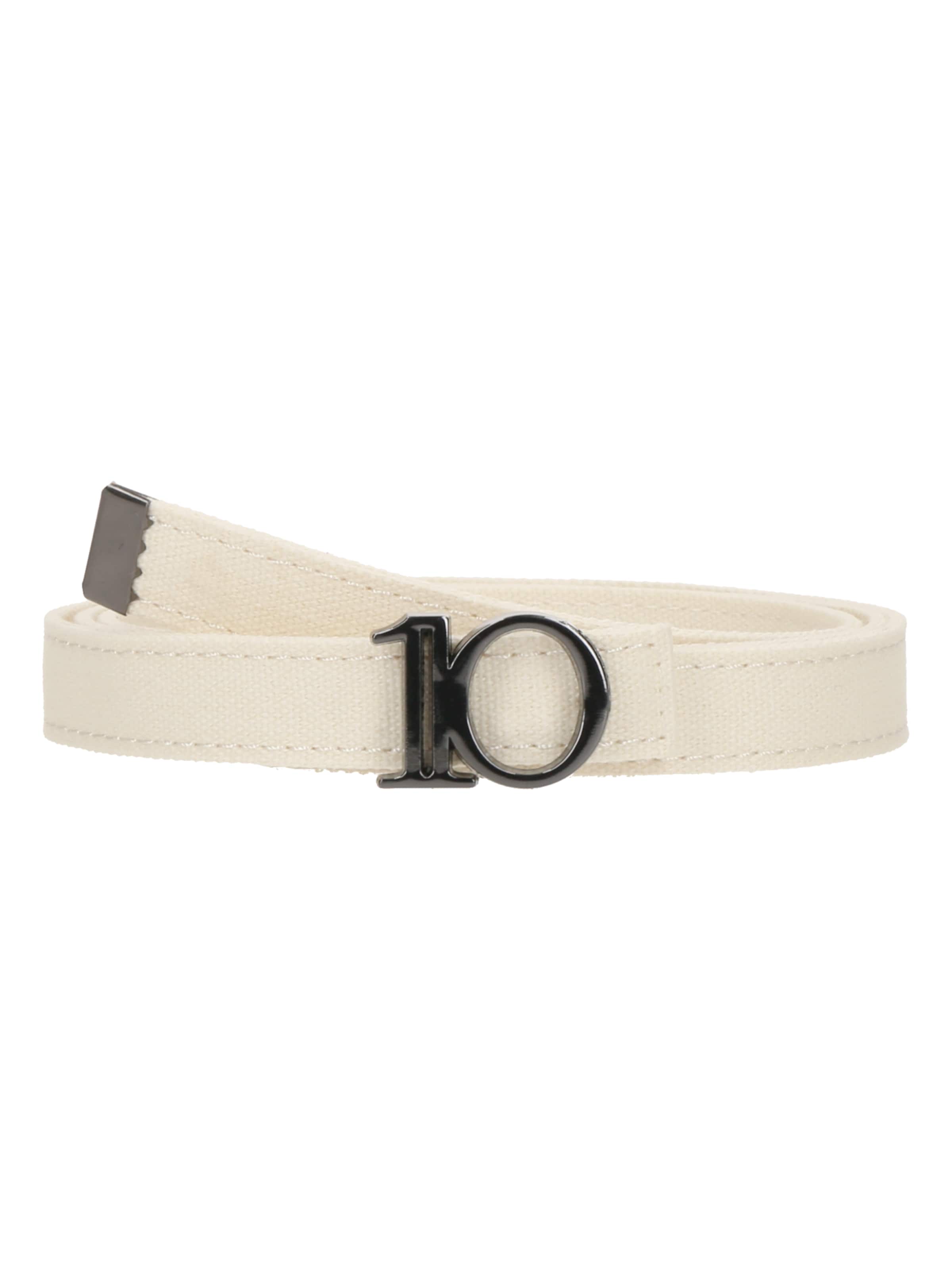 10Days Bælte i hvid: forside