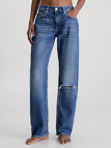 Calvin Klein Jeans regular Jeans i blå: forside