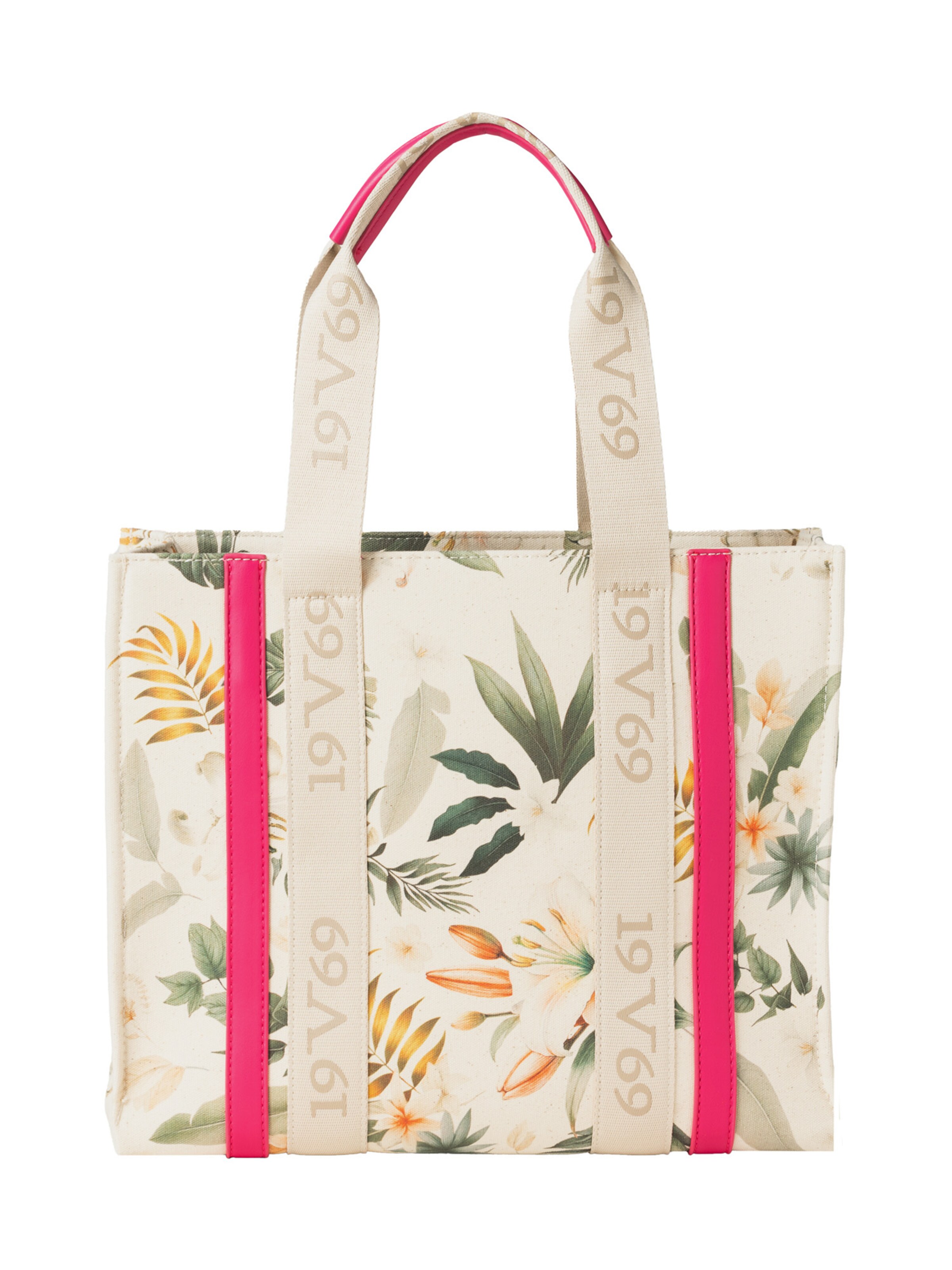 19V69 ITALIA Handtas 'ABBIE' in Beige: voorkant