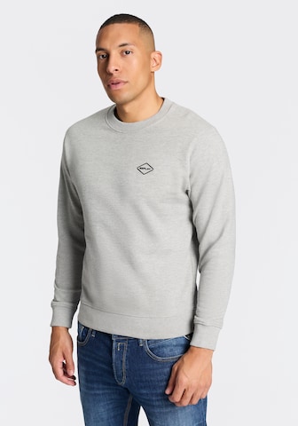REPLAY Sweatshirt in Grijs: voorkant
