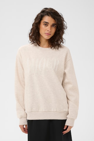 Kaffe Sweatshirt 'KAMelody' in Beige: voorkant