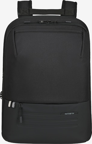 SAMSONITE Backpack 'Stackd Biz' in Black: front