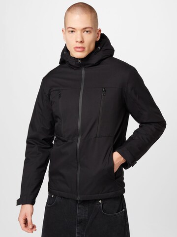 JACK & JONES Jacke 'Abel' in Schwarz: predná strana