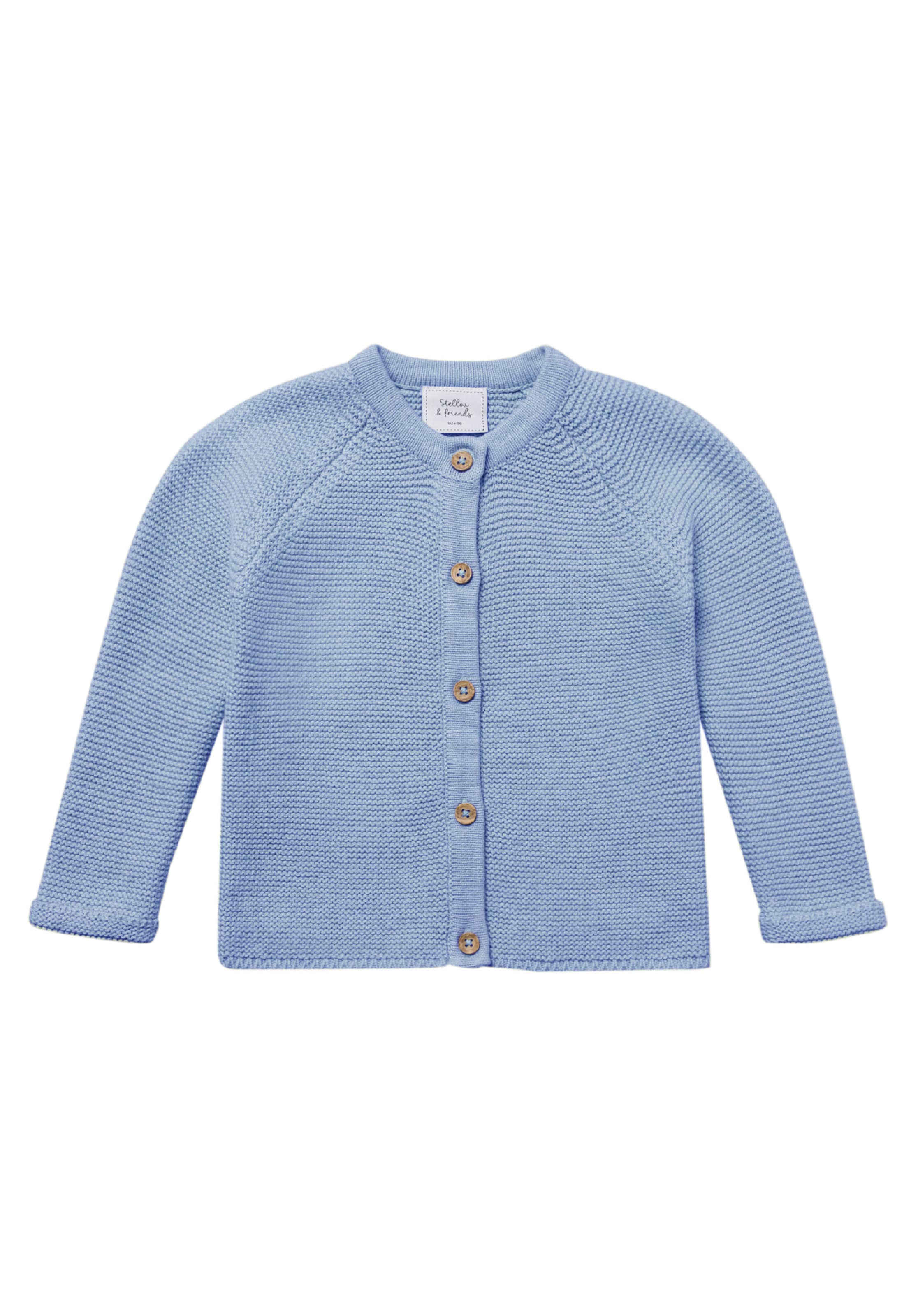 Cardigan Stellou & Friends en bleu : devant