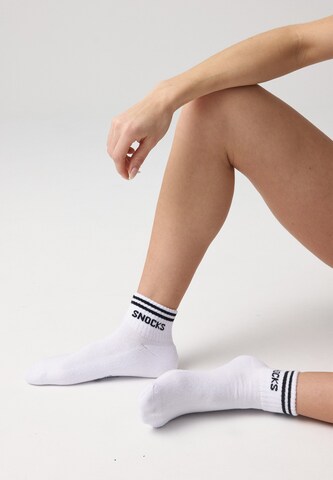 SNOCKS Socken in Weiß