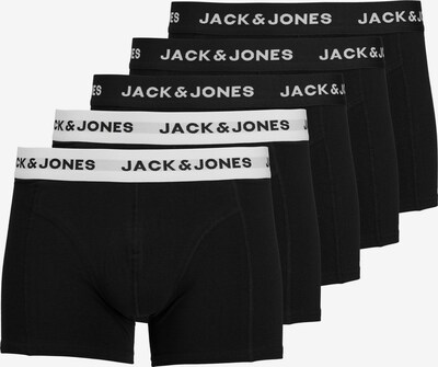 JACK & JONES Μποξεράκι 'Solid' σε μαύρο / λευκό, Άποψη προϊόντος