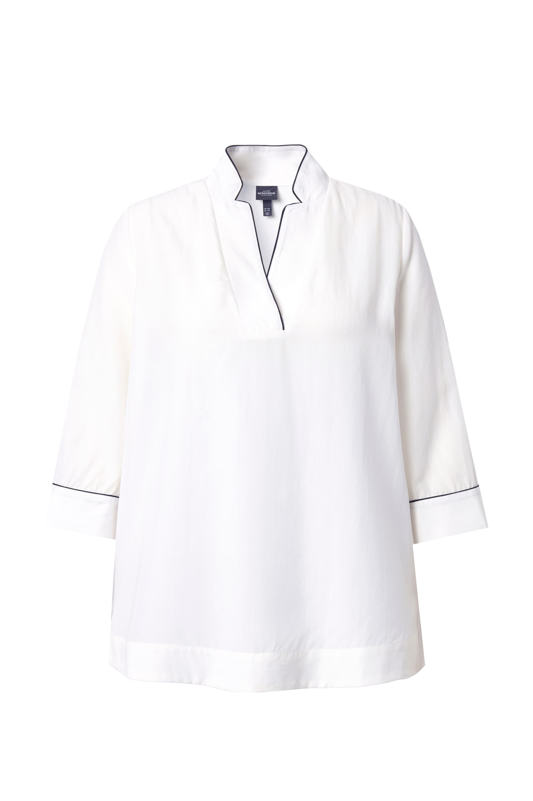 Ulla Popken Tunic in White: front