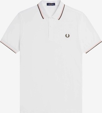 Fred Perry Shirt in Wit: voorkant