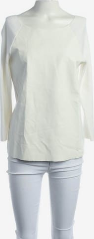 Calvin Klein Shirt langarm S in Weiß: predná strana