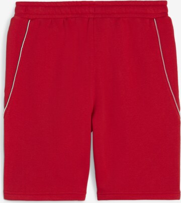 PUMA Regular Workout Pants 'Scuderia' in Red