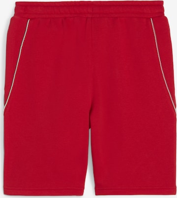 Regular Pantalon de sport 'Scuderia' PUMA en rouge