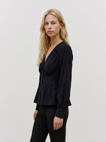 Camicia da donna 'VILJA' di VERO MODA in nero