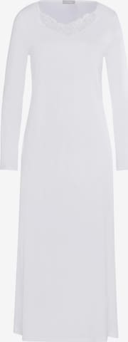 Hanro Nightgown ' Naila ' in White: front