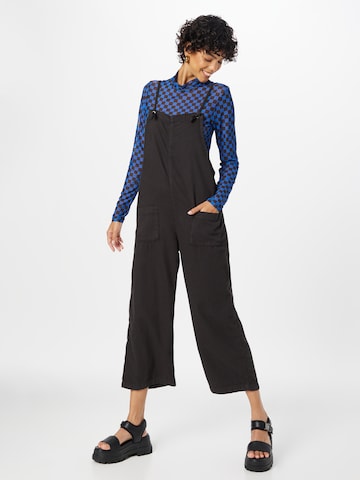 Monki Regular Jumpsuit in Black: front