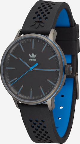 ADIDAS ORIGINALS Zegarek analogowy w kolorze czarny: przód